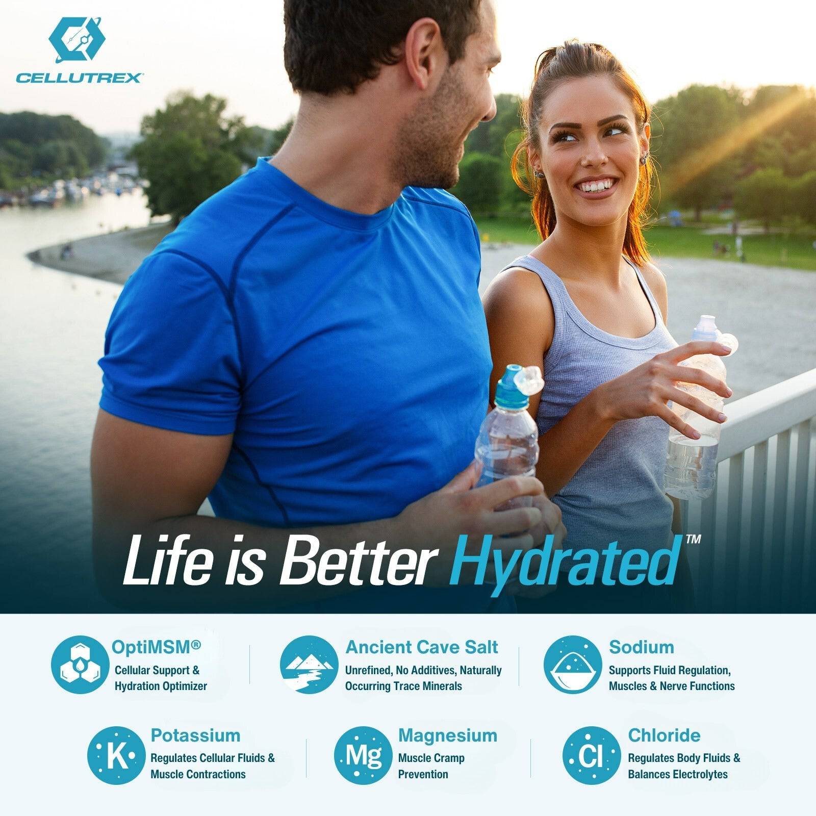 H2O ELECTROLYTES™ - Watermelon | Zero Sugar Electrolyte Powder-3